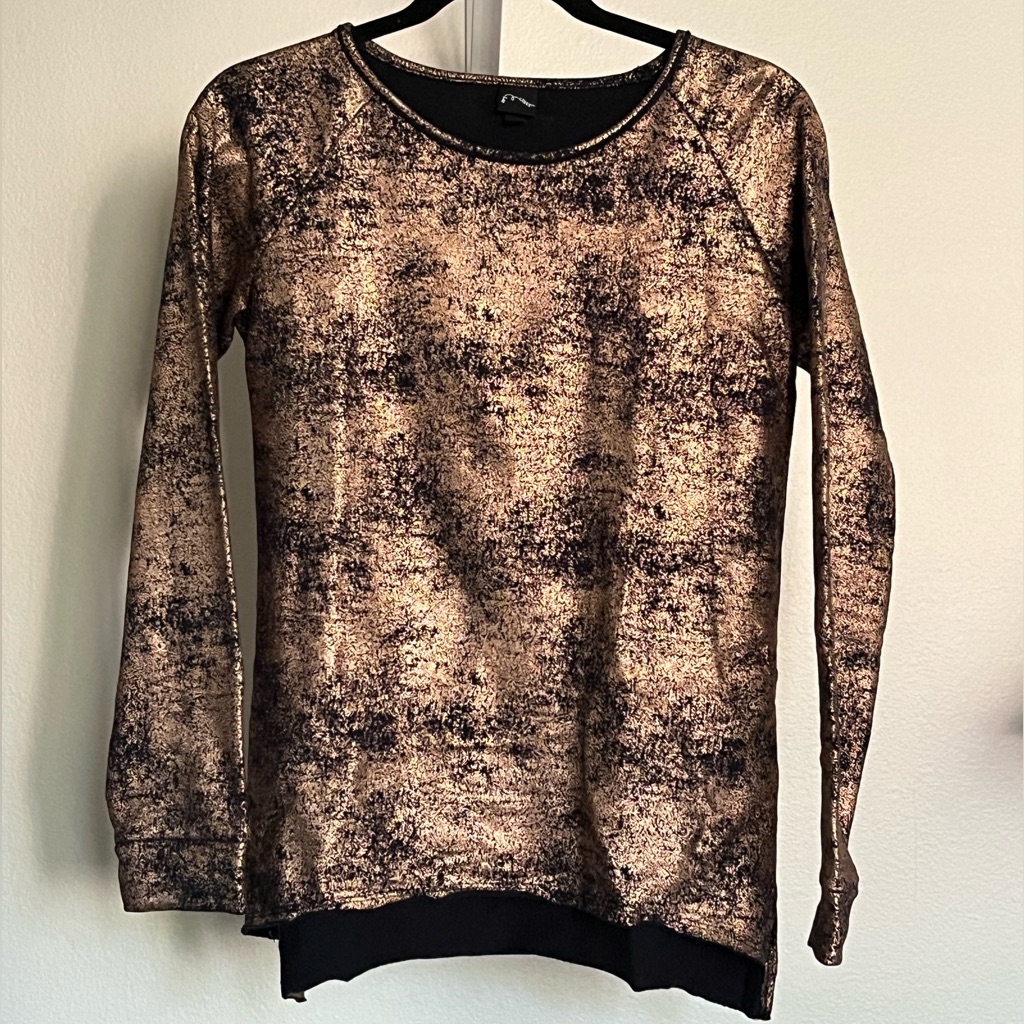 Junior Rose Gold Crewneck